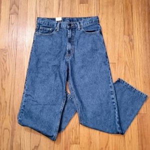 NWT 32 x 30 relaxed fit FULL BLUE jeans